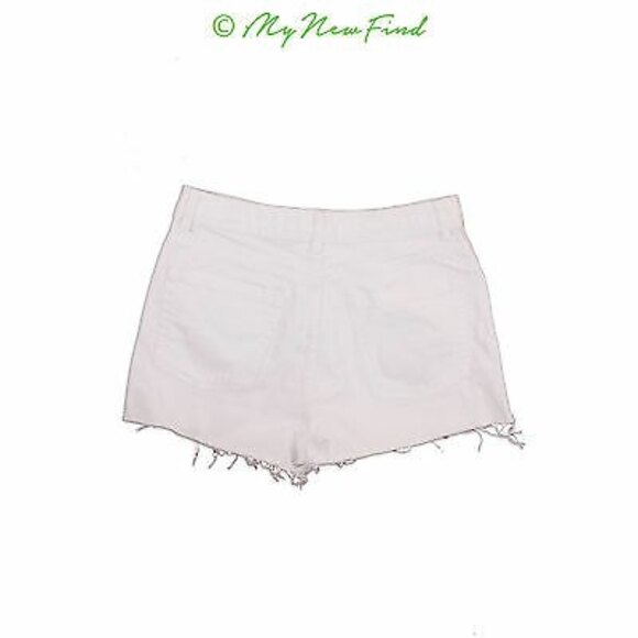 STS Blue Nordstrom Juniors Mini Shorts Size 9 Crochet Denim White NWT B70 - Picture 2 of 2